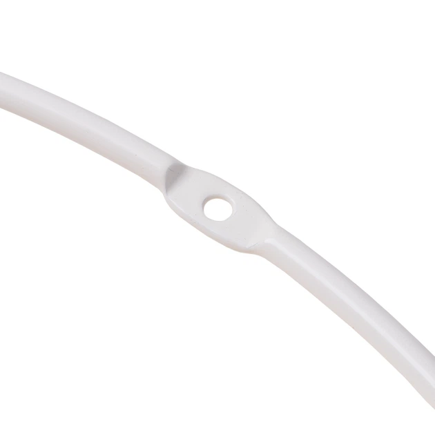 Stolik okrągły Hedo 55076 metalowy Biały (5904041106033) - obraz 4