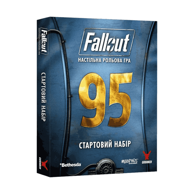 Настільна гра Geekach Games Fallout: Настільна Рольова Гра — Стартовий Набір (Fallout: The Roleplaying Game Starter Set) (укр) ( GKRP0028 ) - изображение 2