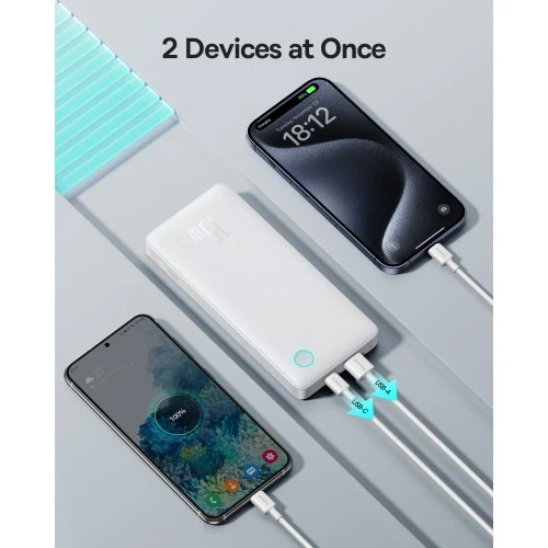 УМБ Baseus Airpow Lite Power Bank 10000mAh 15W White (P10067500213-00) - зображення 3
