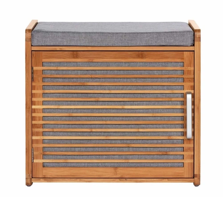 Полиця для взуття Wenko Bahari бамбукова з сидінням (4008838274903)   - зображення 2