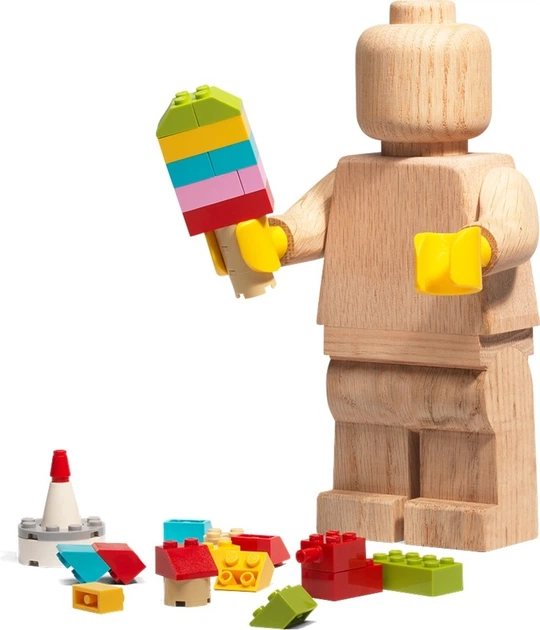 Zestaw klocków Room Copenhagen LEGO Drewniana figurka 30 elementów (5711938034795) - obraz 2