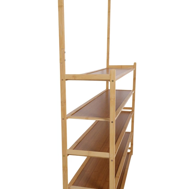 Szafka na buty Hedo 82719 z wieszakiem 5-poziomowy 100 cm (5904041139925) - obraz 4