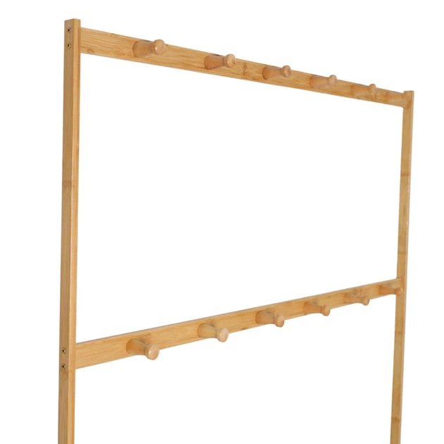 Szafka na buty Hedo 82719 z wieszakiem 5-poziomowy 100 cm (5904041139925) - obraz 7