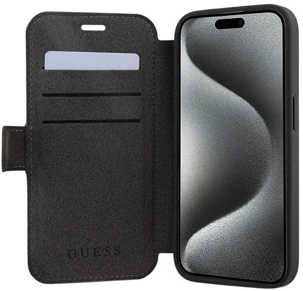 Панель Guess 4G Metal Logo для Apple iPhone 15 Pro Grey(3666339194406) - зображення 6