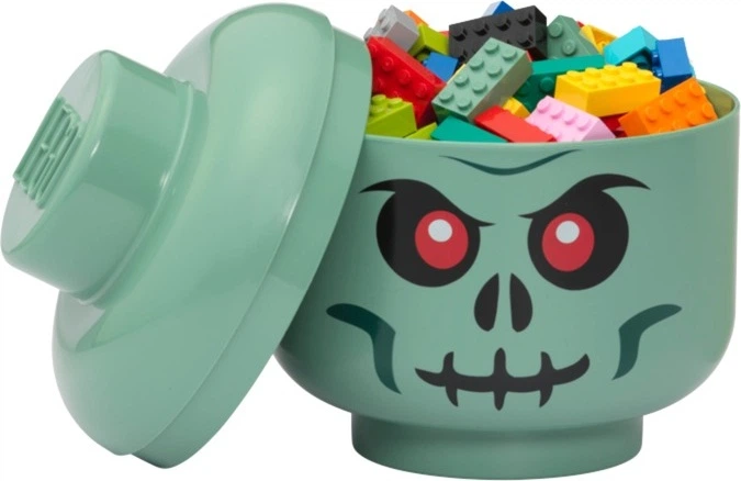 Контейнер для зберігання  Room Copenhagen LEGO Голова скелету Зелений (40310813) - зображення 3
