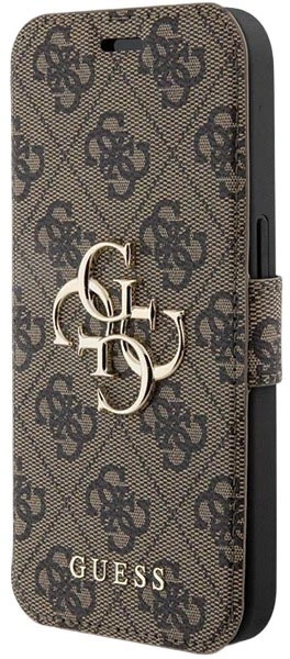 Панель Guess 4G Metal Logo для Apple iPhone 15 Pro Brown (3666339194444) - зображення 2
