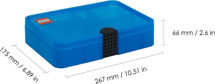 Pudełko Room Copenhagen do przechowywania klocków LEGO Niebieskie (40840800) - obraz 3