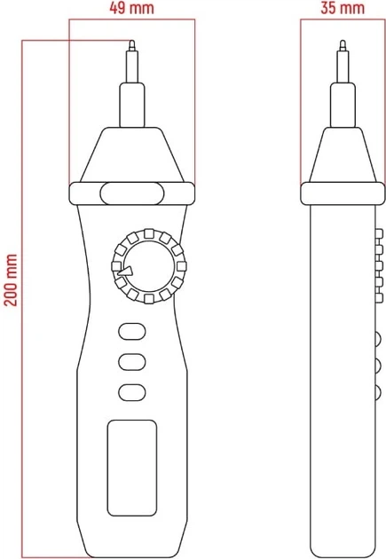 Miernik automatyczny DPM ORANGJO VC704N(5350673904736) - obraz 7