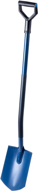 Лопата метаcлева Kadax Chanay 129 x 19 см Синя (K2527) - зображення 3