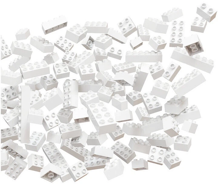 Конструктор Hubelino білих 120 елементів 420619 (4250331420619) - зображення 2