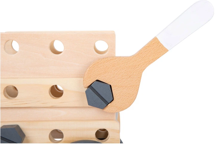 Набір дерев’яних кубиків Small Foot Міні-будівництво Miniwob 67 елементів 11810 (4020972118103) - зображення 6