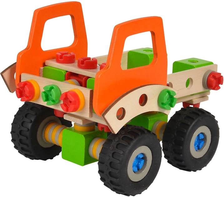 Klocki konstrukcyjne Eichhorn Constructor 6 w 1 140 elementów 100039057 (4051902000694) - obraz 3