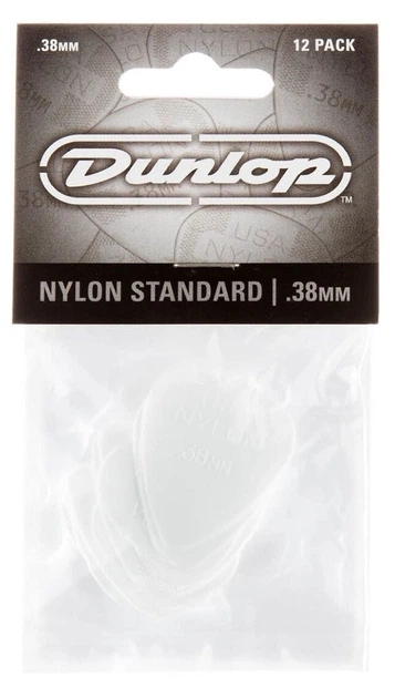 Медиаторы Dunlop 44P.38 Nylon Standard Player's Pack 0.38 mm (12 шт.) - Фото 1 Медиаторы Dunlop 44P.38 Nylon Standard Player's Pack 0.38 mm (12 шт.) - изображение 1