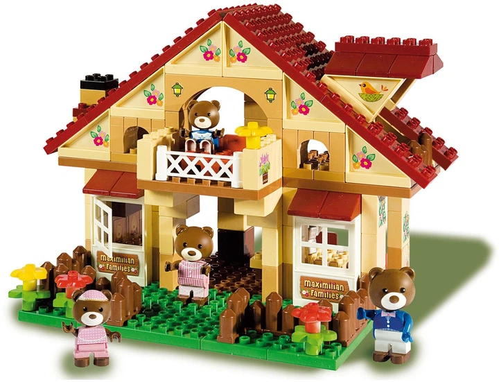 Конструктор Unico Plus Maximilian Families 155 елементів 8928-0MAX (8000796089281) - зображення 2