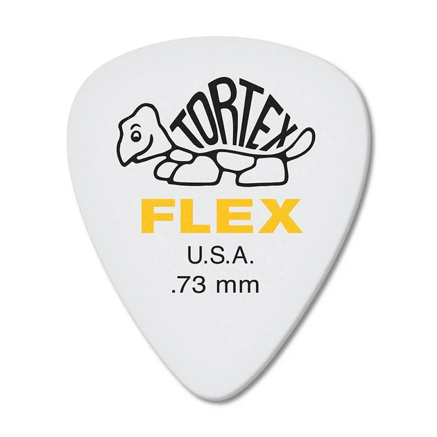 Медиаторы Dunlop 428P.73 Tortex Flex Standard Player's Pack 0.73 mm (12 шт.) - Фото 2 Медиаторы Dunlop 428P.73 Tortex Flex Standard Player's Pack 0.73 mm (12 шт.) - изображение 2