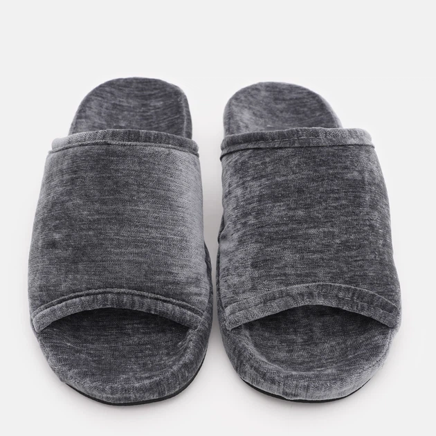Женские домашние тапочки с открытым носком FX shoes Валенсия 7209 40 25.5 см Серые (2820000018229) - Фото 6 Женские домашние тапочки с открытым носком FX shoes Валенсия 7209 40 25.5 см Серые (2820000018229) - изображение 6