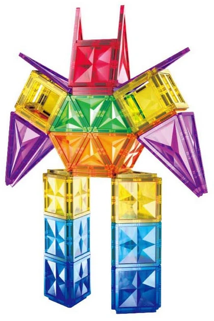 Klocki magnetyczne Jumbo 78 elementów MX0516071 (8713218062815) - obraz 2