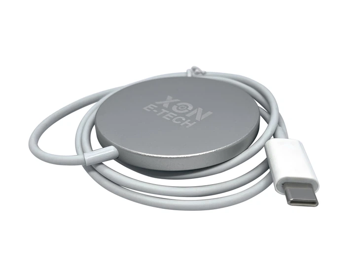 Зарядний пристрій XON AirCharge MagLink M1 15W USB Type-C White (AM1CW 5962) - Фото 3 Зарядний пристрій XON AirCharge MagLink M1 15W USB Type-C White (AM1CW 5962) - зображення 3