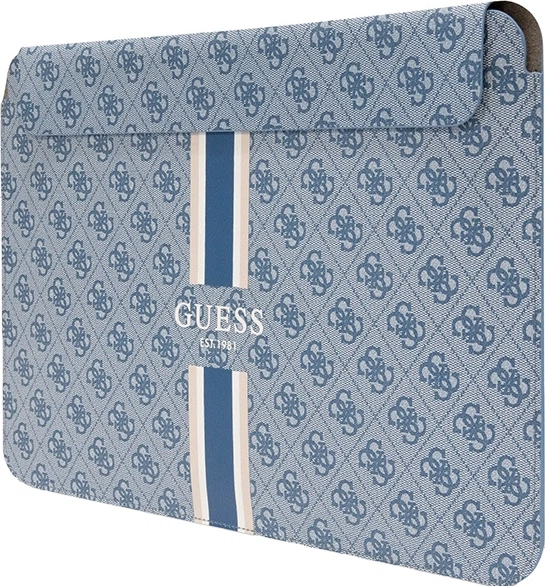 Сумка для ноутбука Guess 4G Printed Stripes 14" Blue (3666339120573) - зображення 2