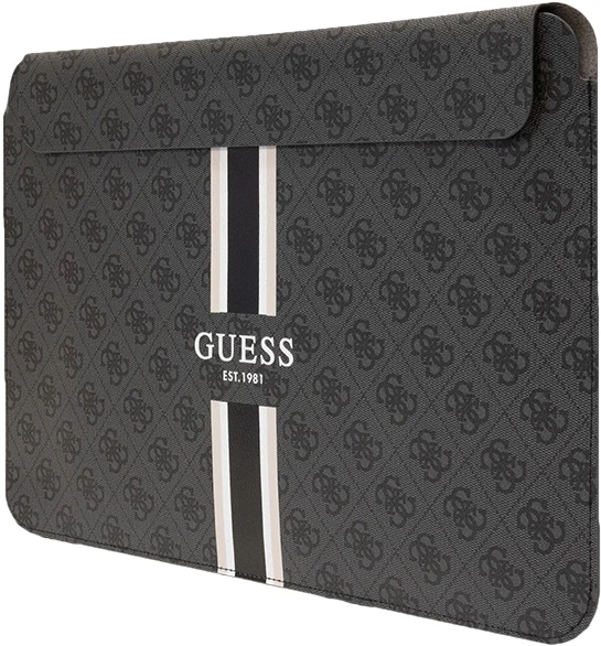 Сумка для ноутбука Guess 4G Printed Stripes 16" Black (3666339120528) - зображення 2