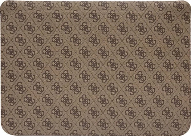 Torba na laptopa Guess 4G Printed Stripes 16" Brązowa (3666339120542) - obraz 3