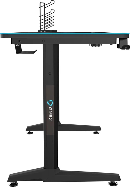 Комп'ютерний стіл Onex GD1200H Black (ONEX-GD1200H) - зображення 3