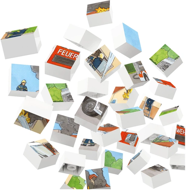 Puzzle Hubelino Straż pożarna 35 elementów 2580571 (4250331410139) - obraz 3