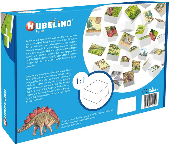 Пазл Hubelino Світ динозаврів 35 елементів 2580575 (4250331410191) - зображення 4