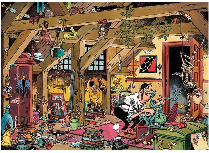 Puzzle Jan van Haasteren Jigsaw: Klasyczne samochody Kawaler 1000 elementów 2051732 (8721017604488) - obraz 2