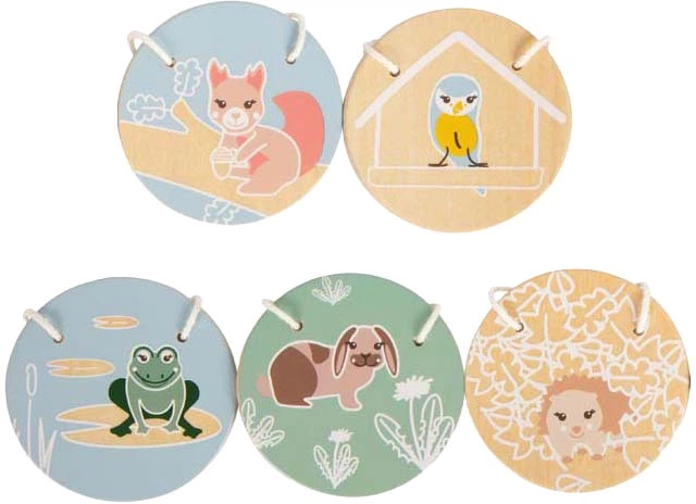 Zestaw do zabawy Small Foot Garden buddies: Krokiet 5420232 (4020972126467) - obraz 6