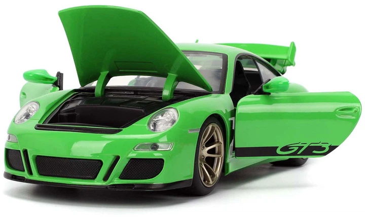 Metalowy model samochod Jada Toys Fast and Furious: Porsche F10 2007 1:24 5699779 (4006333096181) - obraz 4