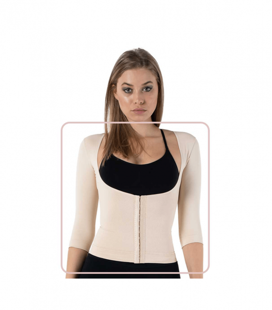 Утягивающая полуграция под бюст с длинным рукавом - Formeasy - 2700 - 3XL - Бежевый - Фото 1 Утягивающая полуграция под бюст с длинным рукавом - Formeasy - 2700 - 3XL - Бежевый - изображение 1
