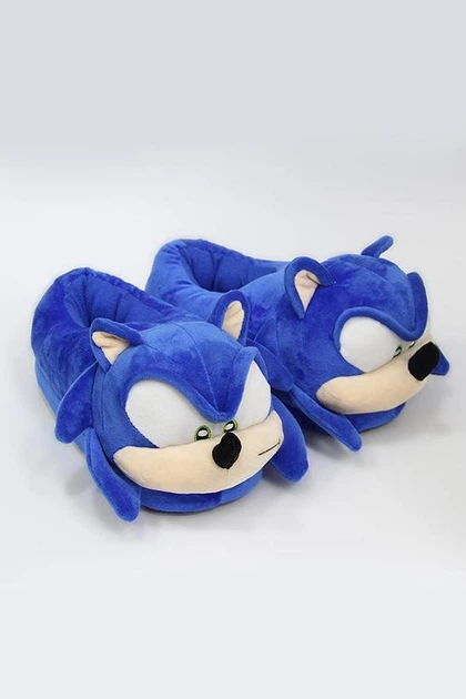 Тапочки кімнатні Сонік, Тапочки для дому Sonic, розмір 35-41 - Фото 1 Тапочки кімнатні Сонік, Тапочки для дому Sonic, розмір 35-41 - зображення 1