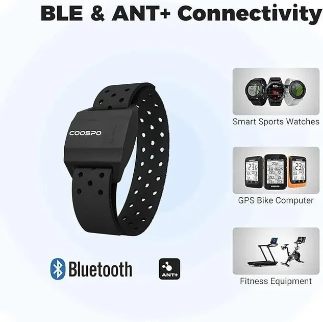 Наручний трекер пульсометр Coospo Armband Heart Rate Monitor HW706 - зображення 3