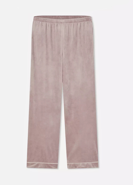 Плюшевые пижамные штаны Primark Soft Touch Boyfriend Pyjamas S для дома и сна Кофейный (8564) - изображение 4