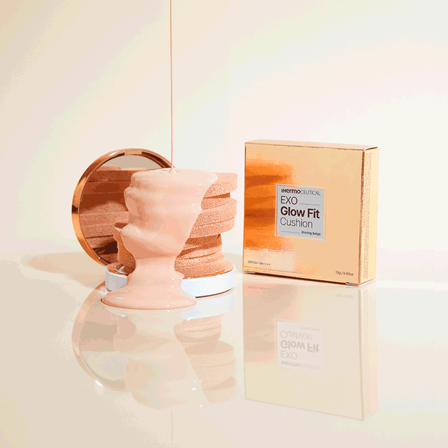 Змінний рефіл до сонцезахисного тонального кушону з екзосомами EXO Glow Fit Cushion refill -THERMOCEUTICAL 13 г (Cushion refill 13 г) - зображення 3