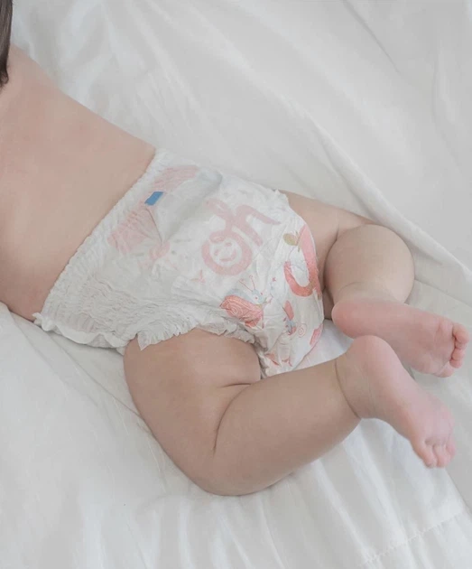 Преміум підгузники-трусики Kindoh Premium Baby Pants Air Dry Pants 6 размер 14+ кг уп/34шт - зображення 10