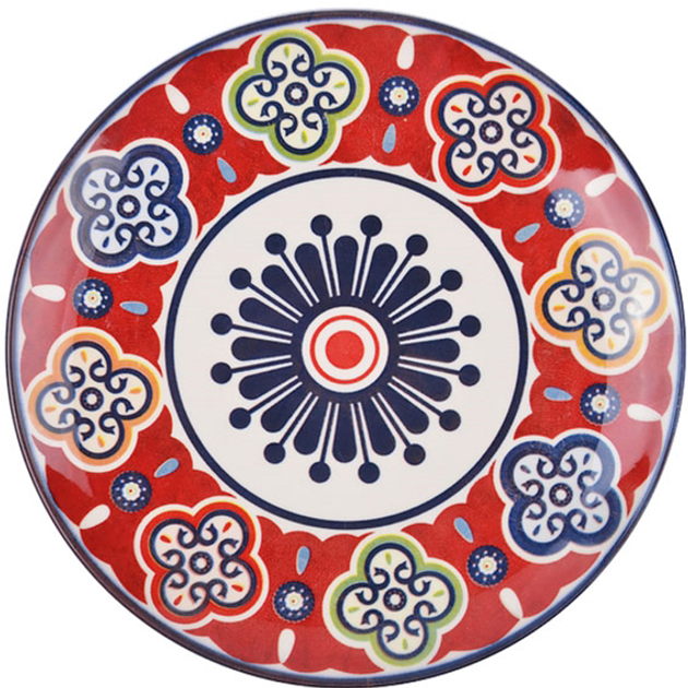 Тарелка десертная Claytan Ceramics Самайя марун 21 см (910-147) – фото ...