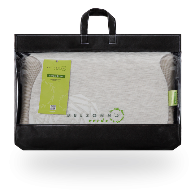 Подушка BELSONNO VERDE ORTHO 60х40х14/12 см Light-gray (R4462130820250) - изображение 4