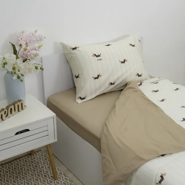 Комплект постельного белья Viluta Сатин Twill подростковый 143x210 см 807 - изображение 5