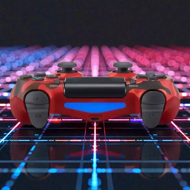 Беспроводной джойстик для PS4 Красный Камуфляж геймпад Bluetooth джойстик Dual Shock PS4 - изображение 4