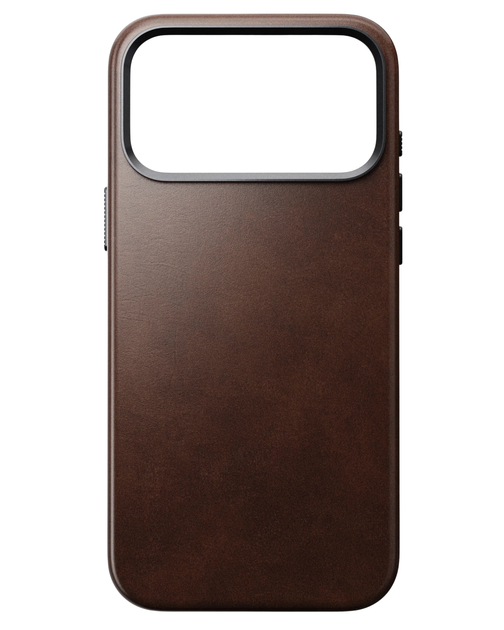 Чехол Nomad Traditional Horween Rustic Brown для iPhone 17 Pro Max - Фото 1 Чехол Nomad Traditional Horween Rustic Brown для iPhone 17 Pro Max - изображение 1