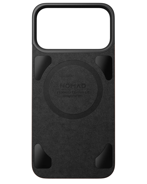 Кожаный чехол Nomad Magnetic Horween Rustic Brown для iPhone 17 Pro Max - изображение 5