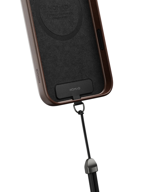 Чехол Nomad Traditional Horween Rustic Brown для iPhone 17 Pro Max