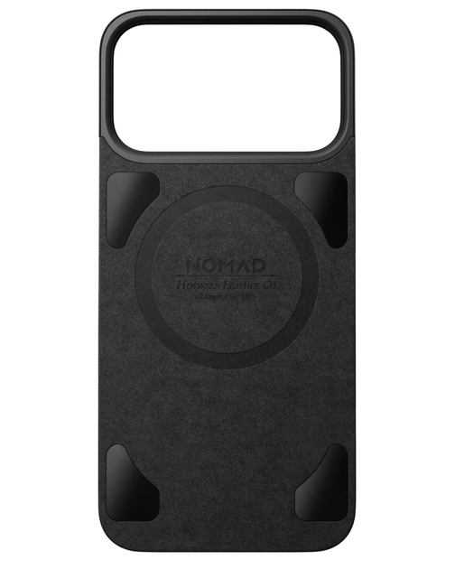Кожаный чехол Nomad Magnetic Horween Black для iPhone 17 Pro Max - изображение 5