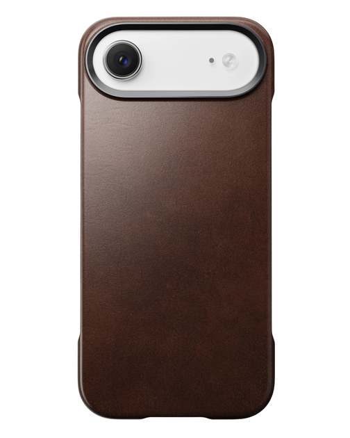 Кожаный чехол Nomad Traditional Horween Rustic Brown для iPhone Air - изображение 4