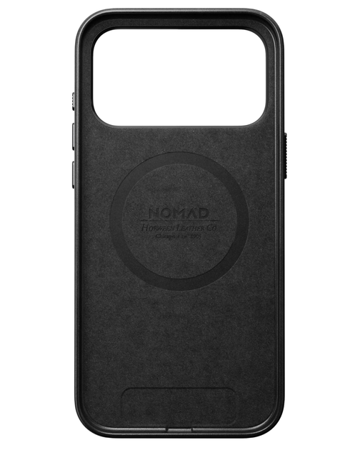 Кожаный чехол Nomad Traditional Horween Black для iPhone 17 Pro - Фото 8 Кожаный чехол Nomad Traditional Horween Black для iPhone 17 Pro - изображение 8