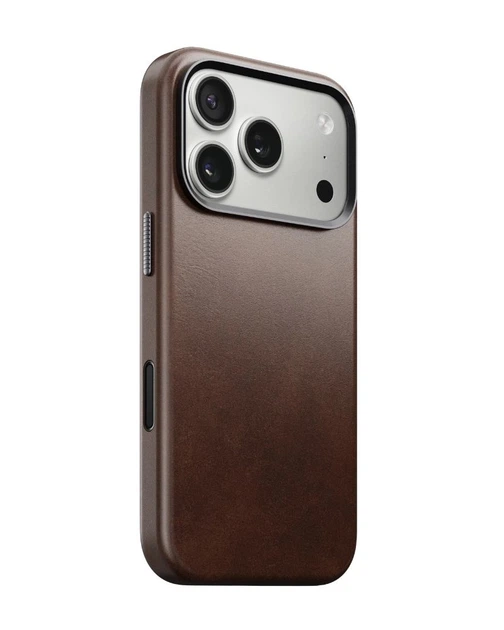 Кожаный чехол Nomad Traditional Horween Rustic Brown для iPhone 17 Pro - Фото 12 Кожаный чехол Nomad Traditional Horween Rustic Brown для iPhone 17 Pro - изображение 12