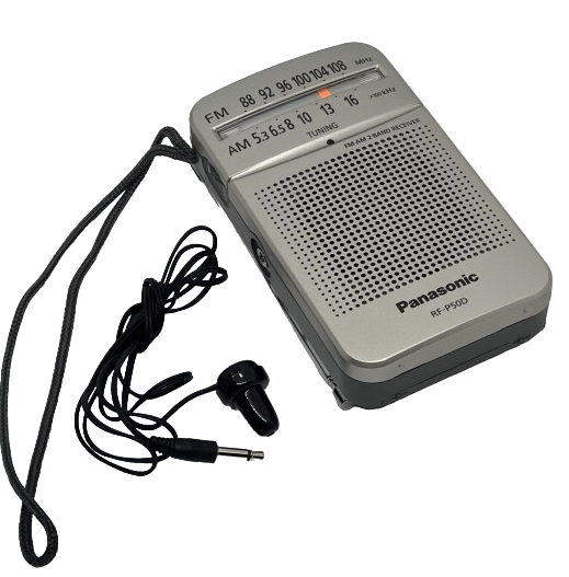Радіоприймач Panasonic RF-P50DGC-S з навушником у комплекті - Фото 3 Радіоприймач Panasonic RF-P50DGC-S з навушником у комплекті - зображення 3