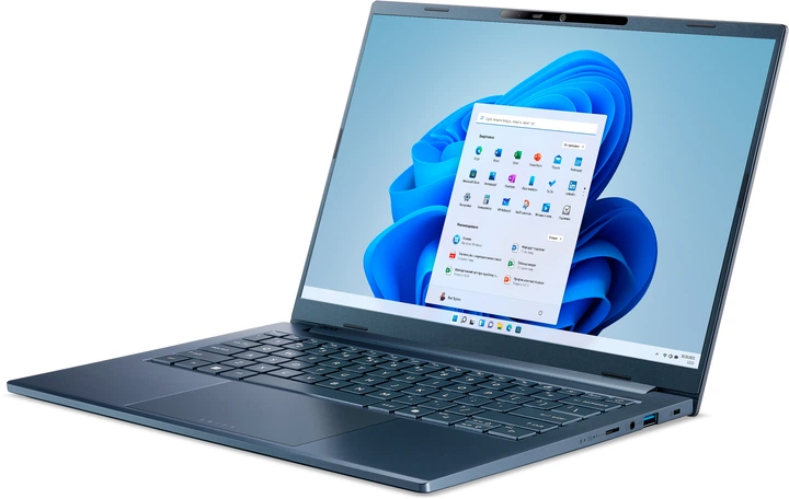 Ноутбук Acer Swift Go 14 AI SFG14-75-70WU (NX.JNBEU.003) Steam Blue - Фото 4 Ноутбук Acer Swift Go 14 AI SFG14-75-70WU (NX.JNBEU.003) Steam Blue - изображение 4